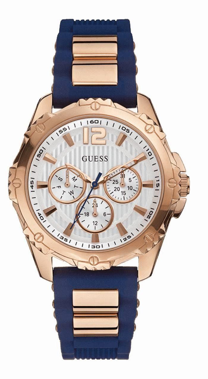 Guess GUW0325L8 40 mm Beyaz Çelik Kordon Analog Kadın Kol Saati