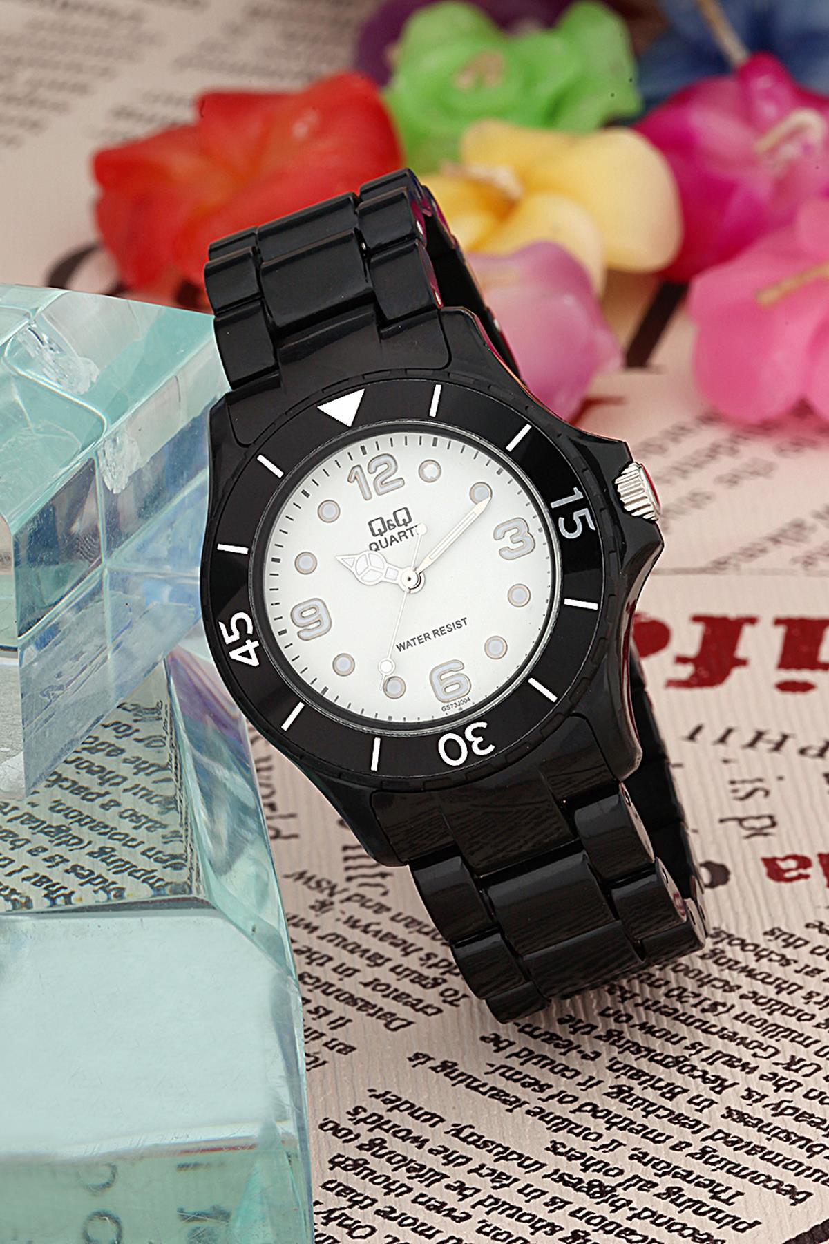 Q&Q 3B712 36 mm Siyah Metal Kordon Analog Kadın Kol Saati