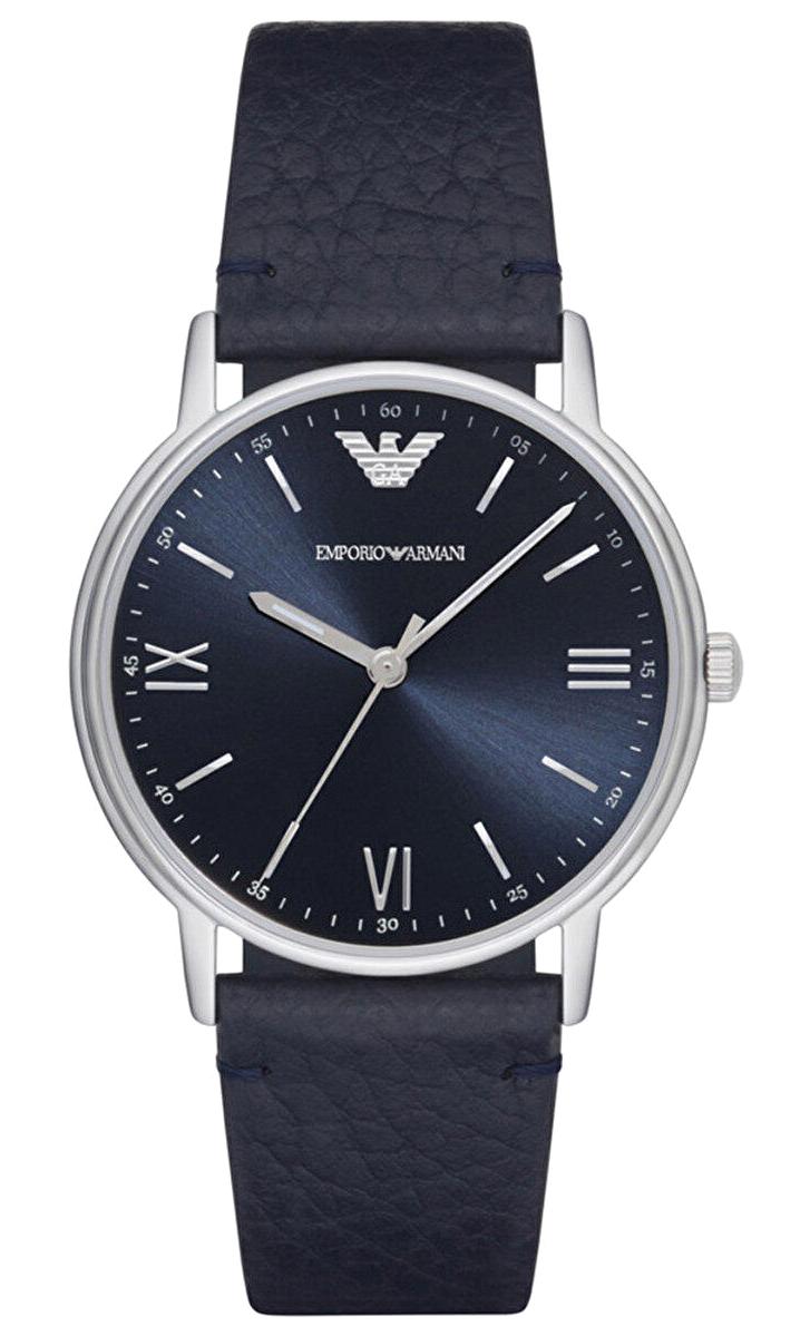 Emporio Armani AR11012 32 mm Lacivert Deri Kordon Analog Kadın Kol Saati