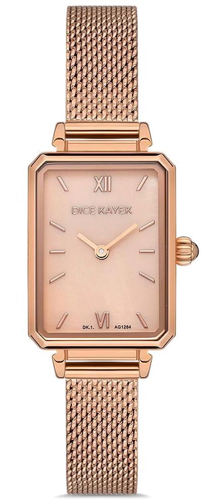 Dice Kayek DK.1.AG1284.06 20-25 mm Rose Gold Çelik Kordon Analog Kadın Kol Saati