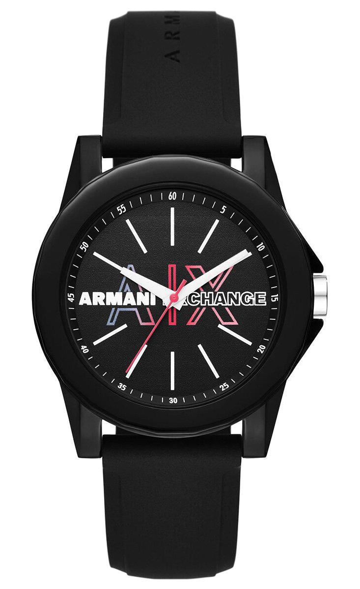 Armani Exchange AX4374 40 mm Siyah Silikon Kordon Analog Kadın Kol Saati
