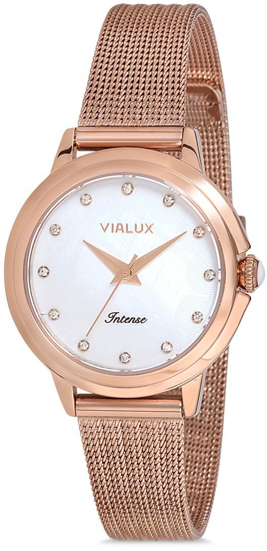 Vialux LJ530R-09SR 30 mm Rose Gold Çelik Kordon Analog Kadın Kol Saati