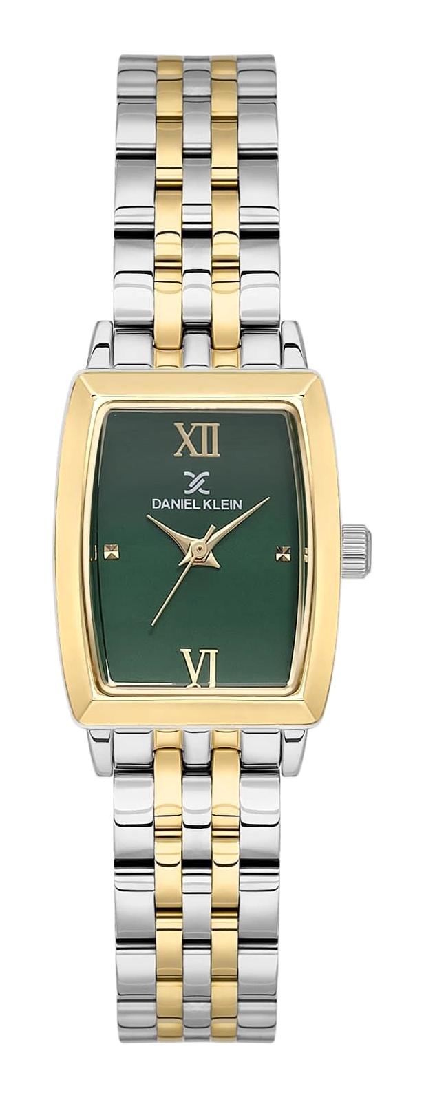 Daniel Klein DK.1.13766-8 21 mm Altın-Gri Metal Kordon Analog Kadın Kol Saati