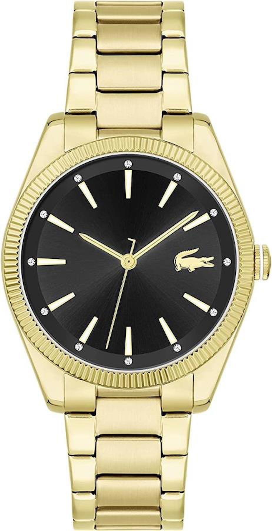 Lacoste LAC2001272 35 mm Altın Plastik Kordon Analog Kadın Kol Saati