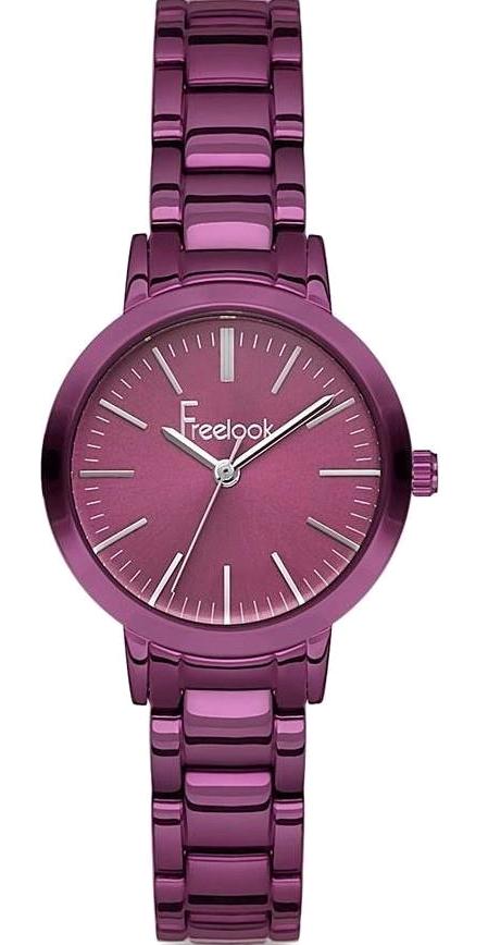Freelook F.1.1095.03 38 mm Mor Çelik Kordon Analog Kadın Kol Saati