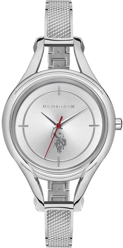 U.S. Polo Assn USPA2026-01 36 mm Gri Çelik Kordon Analog Kadın Kol Saati