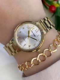Tom Jones MS.1.2318.02 26-30 mm Altın Çelik Kordon Analog Kadın Kol Saati