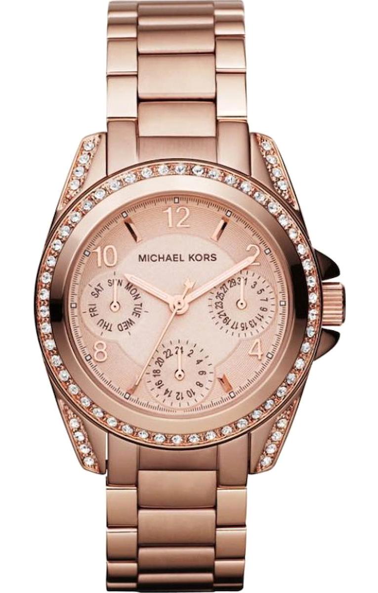 Michael Kors MK5613 Takvimli 32 mm Rose Gold Çelik Kordon Analog Kadın Kol Saati