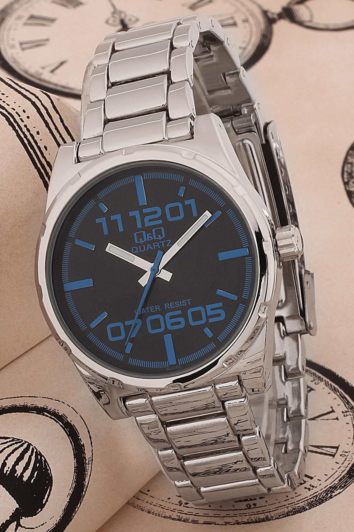 Q&Q 3G567 36 mm Gri Metal Kordon Analog Kadın Kol Saati