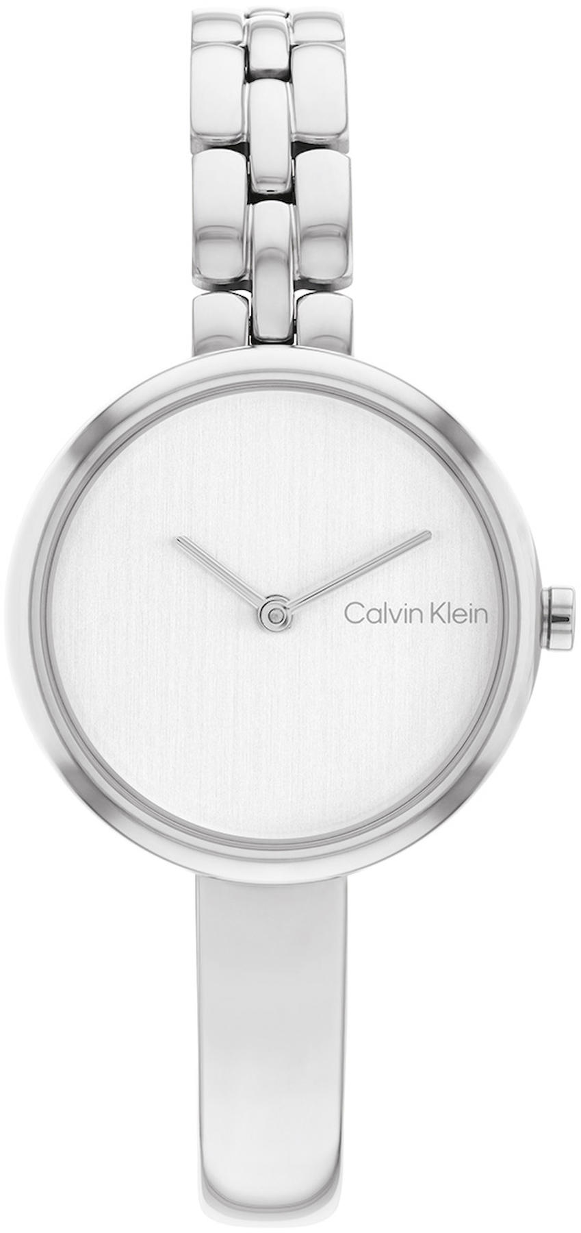 Calvin Klein CK25200278 28 mm Gri Çelik Kordon Analog Kadın Kol Saati