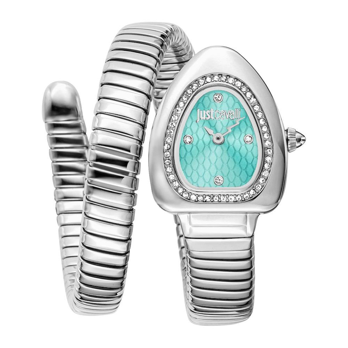 Just Cavalli JC1L249M0015 22-30.5 mm Gri Çelik Kordon Analog Kadın Kol Saati