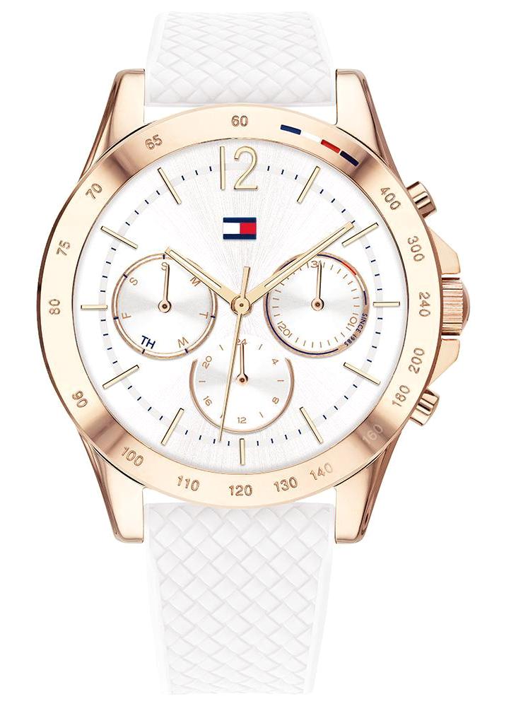 Tommy Hilfiger TH1782199 38 mm Beyaz Silikon Kordon Analog Kadın Kol Saati