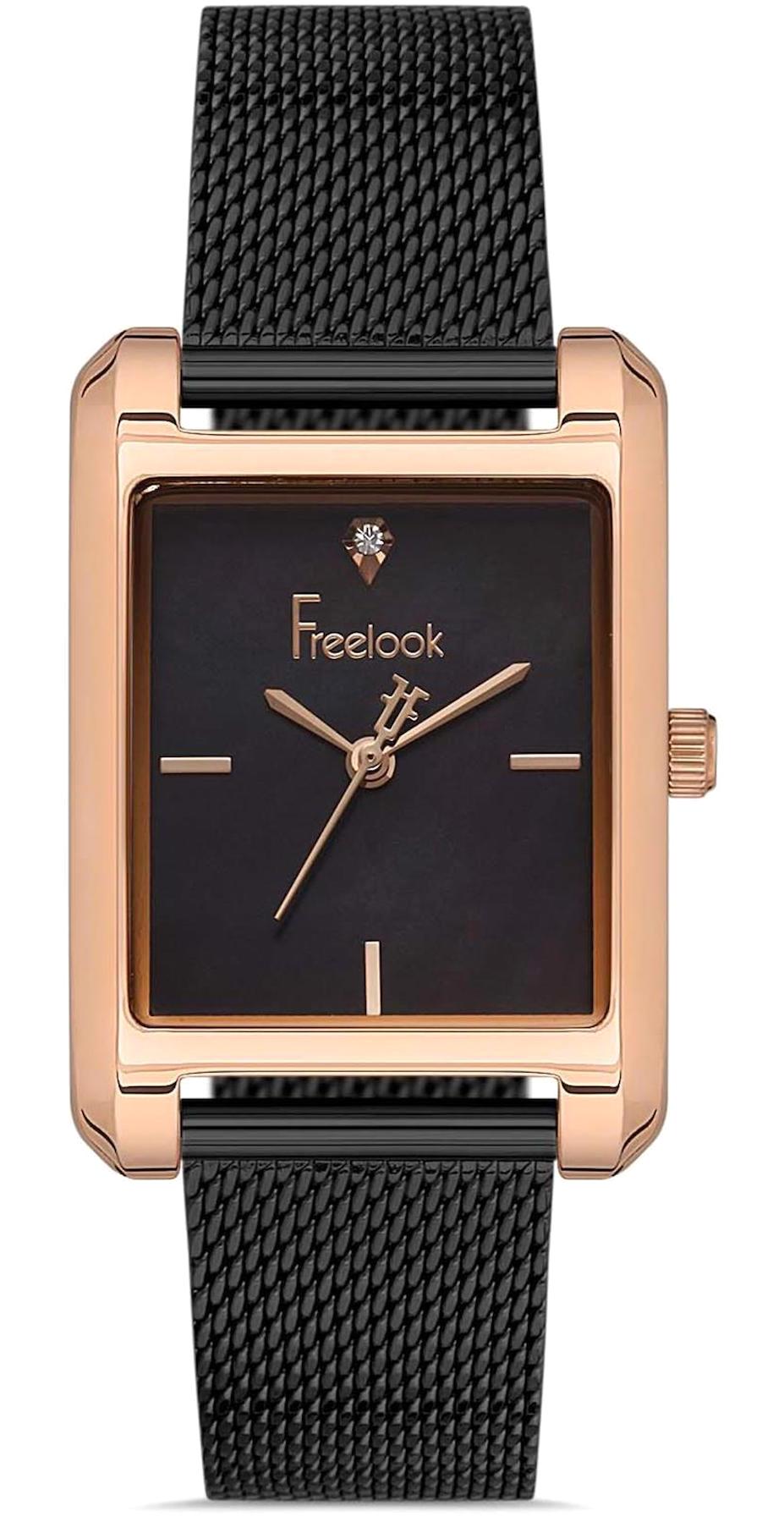 Freelook FL.1.10082.5A 26 mm Siyah Çelik Kordon Analog Kadın Kol Saati