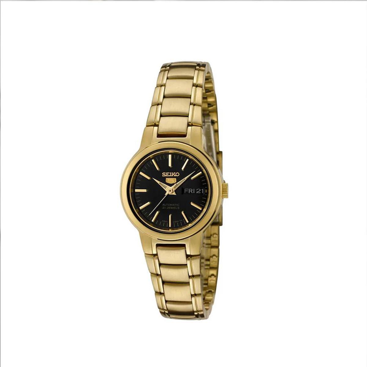 Seiko SYME48K1 Takvimli 30 mm Altın Çelik Kordon Analog Kadın Kol Saati