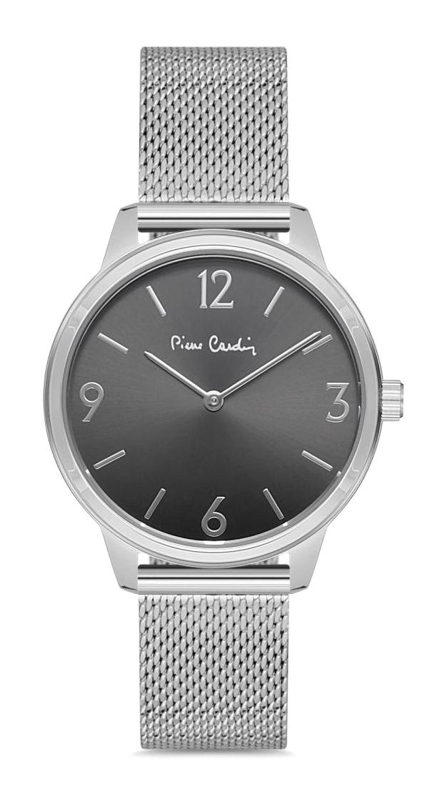 Pierre Cardin 800062F503 36 mm Gri Çelik Kordon Analog Kadın Kol Saati