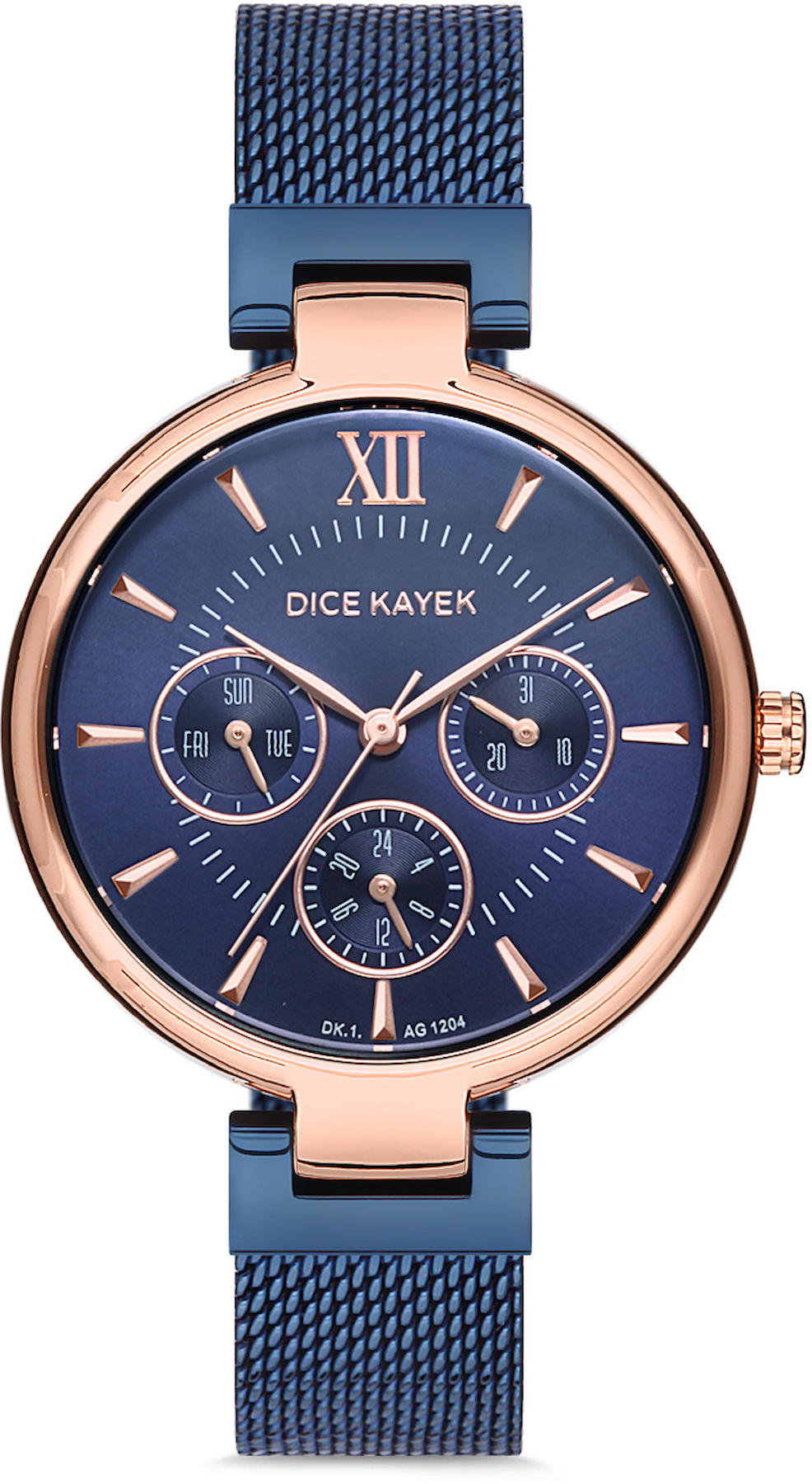 Dice Kayek DK.1.AG1204.04 36 mm Lacivert Metal Kordon Analog Kadın Kol Saati