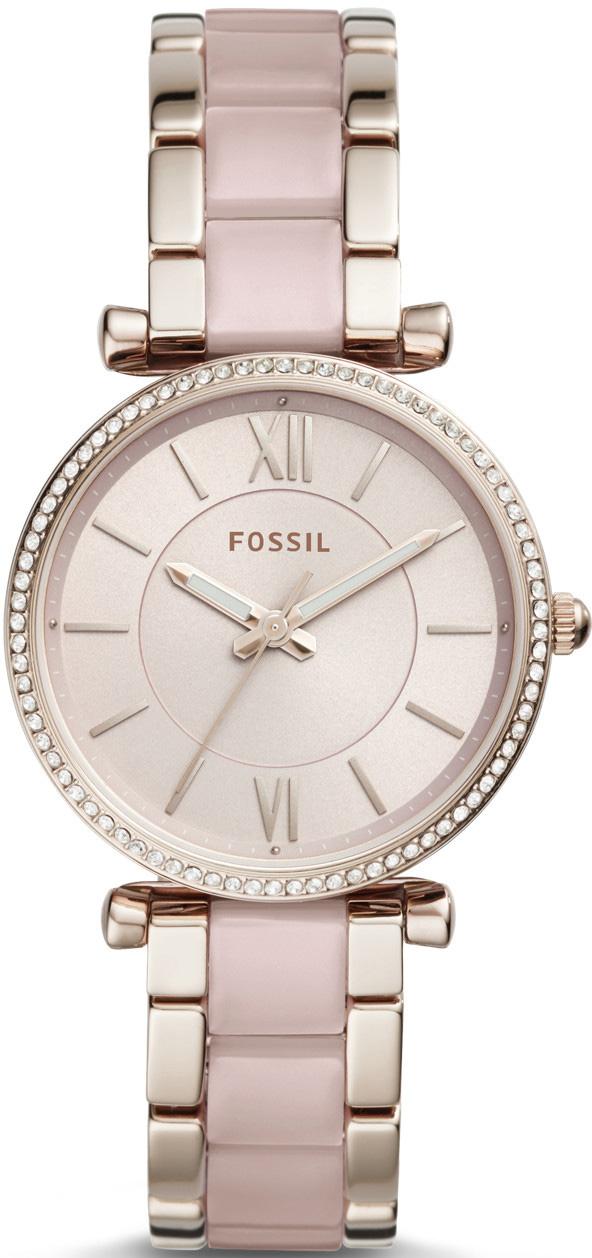 Fossil ES4346 35 mm Gri Metal Kordon Analog Kadın Kol Saati