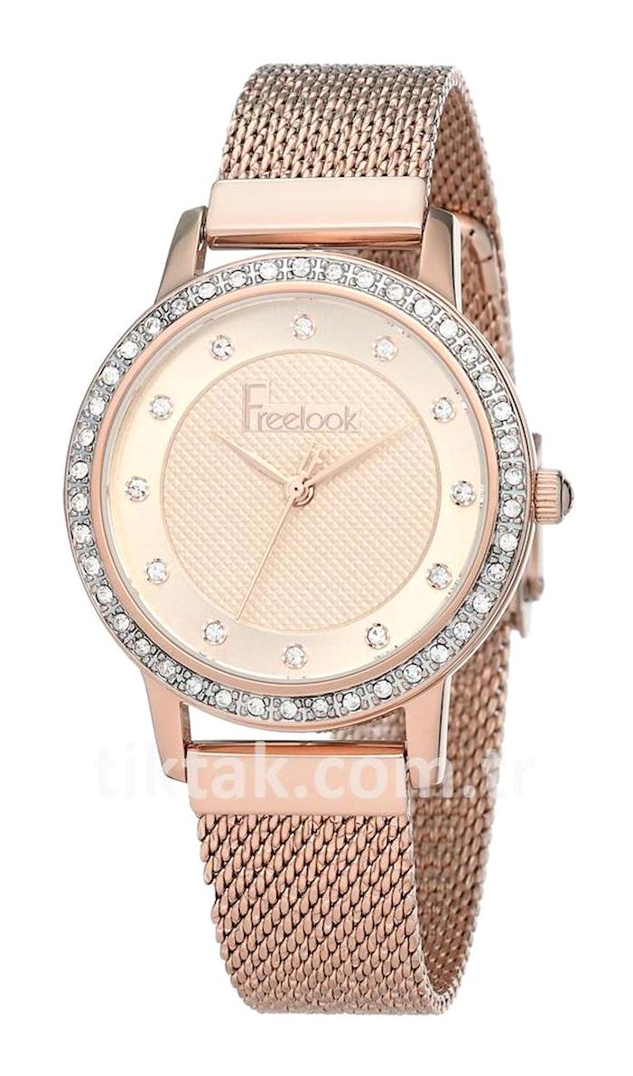 Freelook FL.1.10044.3 34 mm Rose Gold Metal Kordon Analog Kadın Kol Saati