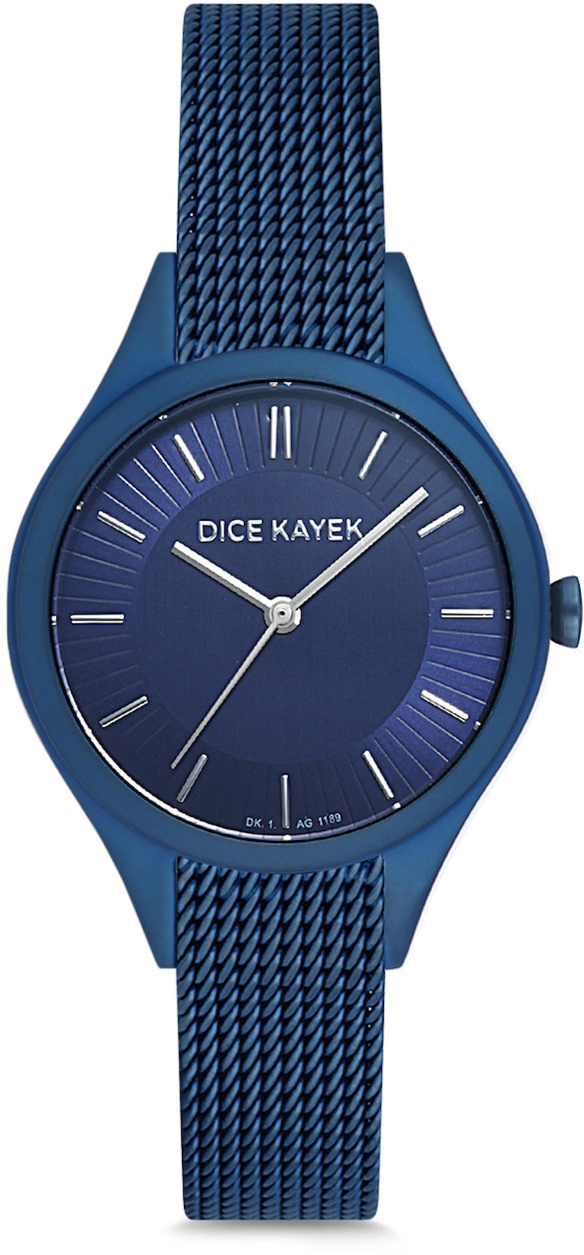 Dice Kayek DK.1.AG1189.15 36 mm Lacivert Metal Kordon Analog Kadın Kol Saati