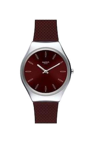 Swatch SYXS120 38 mm Bordo Metal Kordon Analog Kadın Kol Saati
