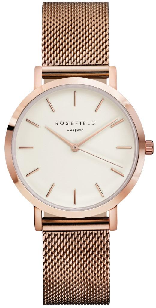 Rosefield TWR.T50 33 mm Rose Gold Çelik Kordon Analog Kadın Kol Saati
