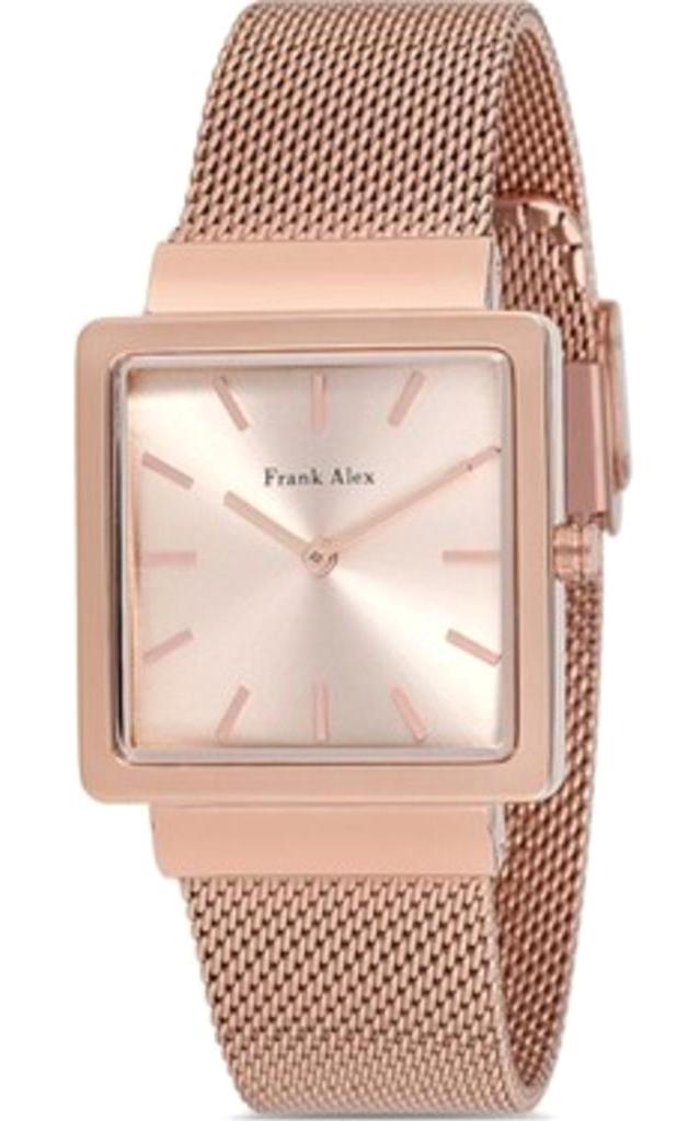 Frank Alex FA.13316H.02.220043178F15A 38 mm Rose Gold Çelik Kordon Analog Kadın Kol Saati