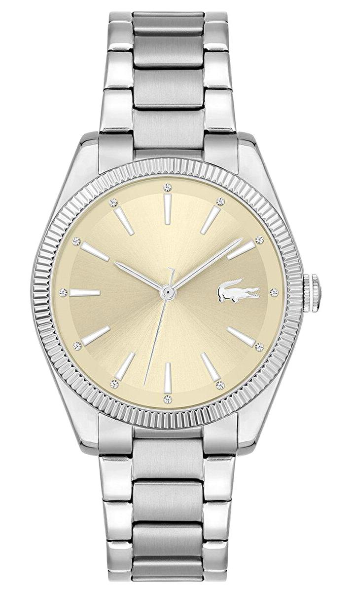 Lacoste LAC2001239 36 mm Gri Çelik Kordon Analog Kadın Kol Saati