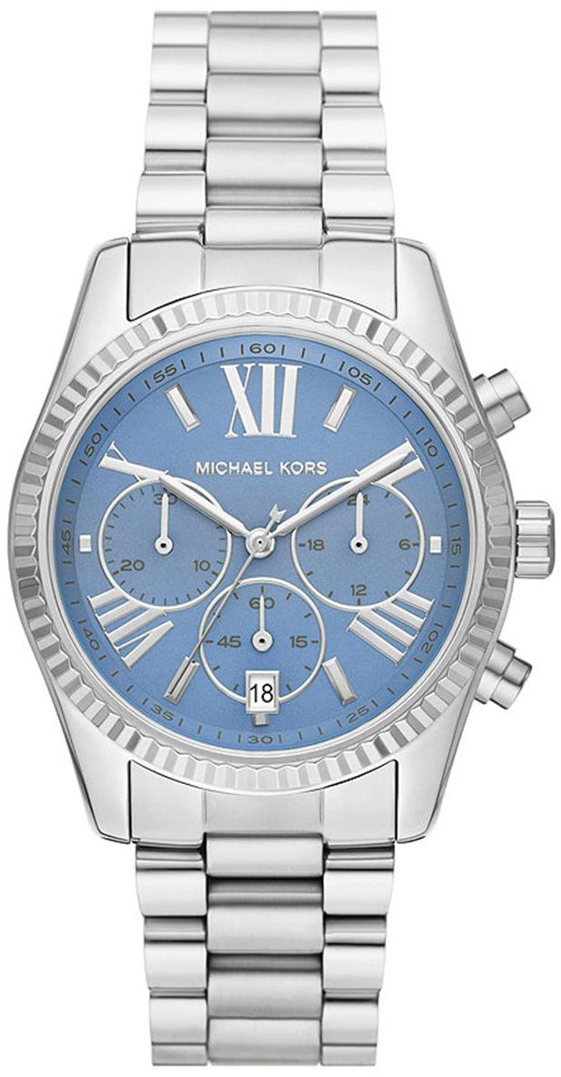 Michael Kors MK7215 Takvimli 38 mm Gri Çelik Kordon Analog Kadın Kol Saati