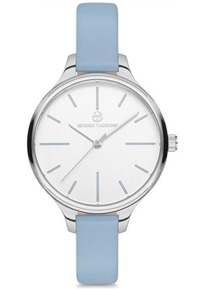 Sergio Tacchini ST.4.105.06 33 mm Mavi Çelik Kordon Analog Kadın Kol Saati