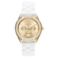 Michael Kors MK7267 Takvimli 40 mm Beyaz Silikon Kordon Analog Kadın Kol Saati