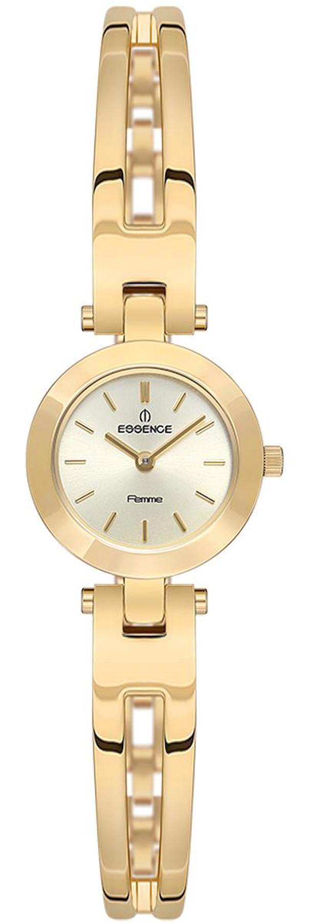 Essence D1135.110 23 mm Altın Çelik Kordon Analog Kadın Kol Saati