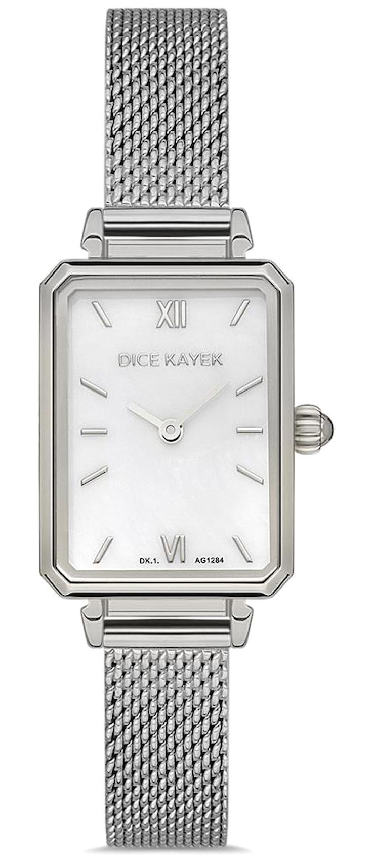 Dice Kayek DK.1.AG1284.01 29 mm Gri Çelik Kordon Analog Kadın Kol Saati