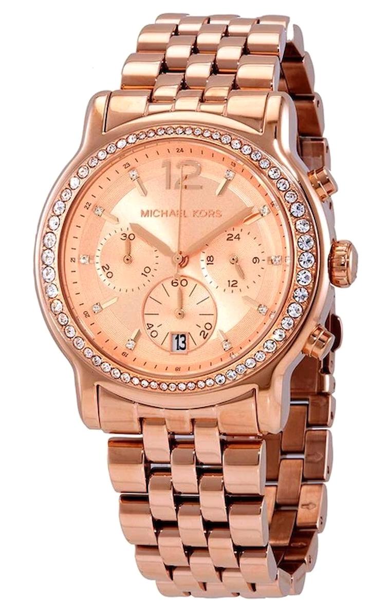Michael Kors MK5983 37 mm Rose Gold Çelik Kordon Analog Kadın Kol Saati