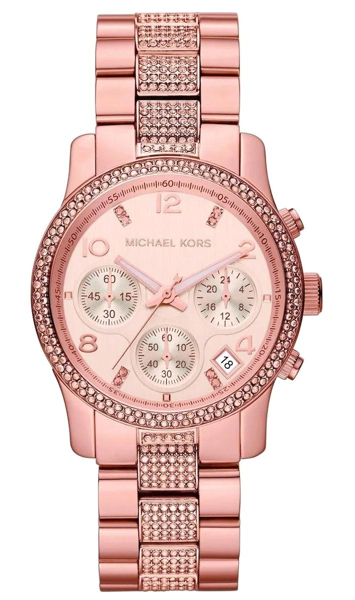 Michael Kors MK5827 Takvimli 39 mm Rose Gold Çelik Kordon Analog Kadın Kol Saati