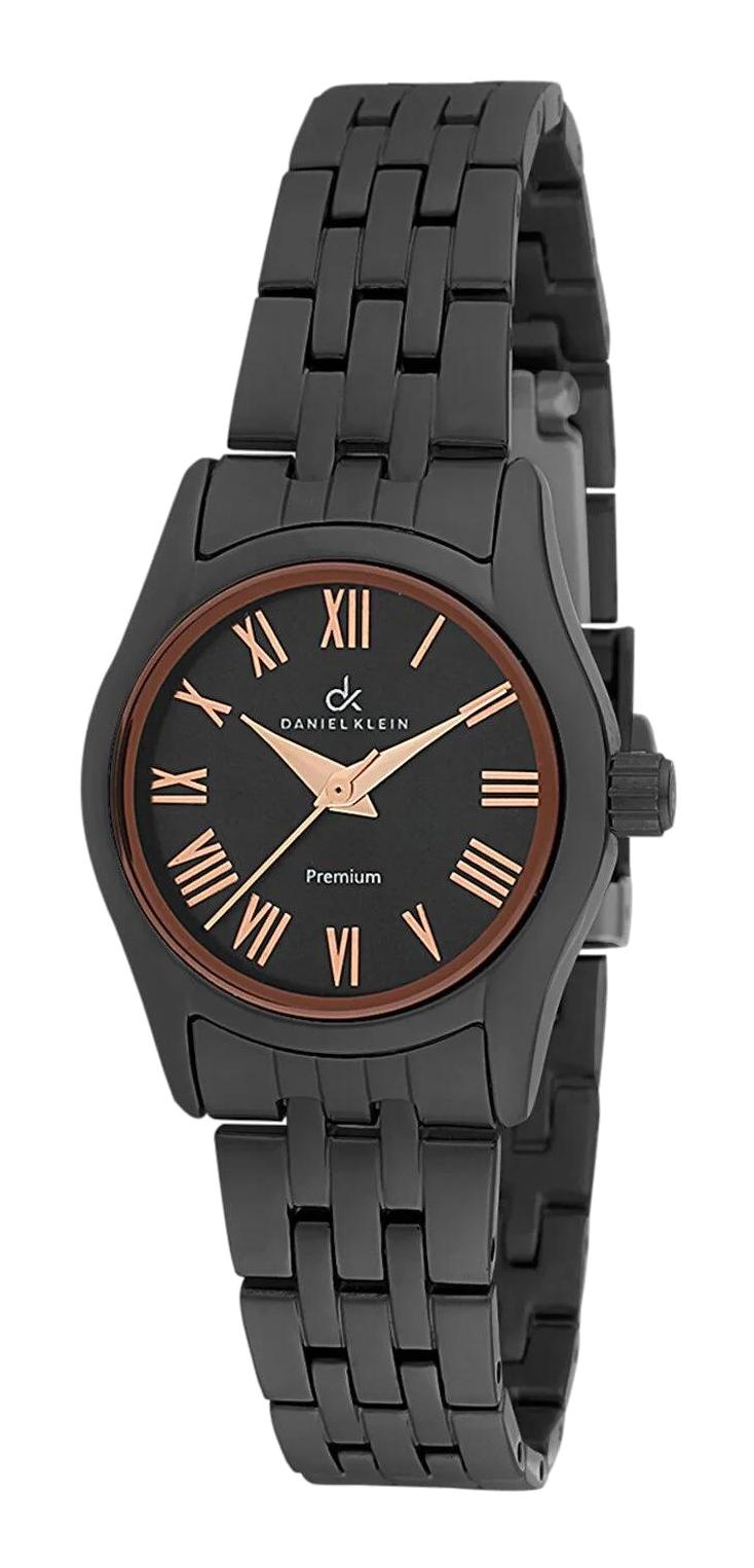 Daniel Klein 8680161210986 Siyah Çelik Kordon Analog Kadın Kol Saati