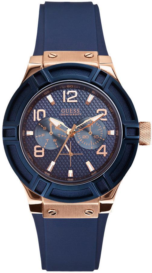 Guess GUW0571L1 39 mm Lacivert Plastik Kordon Analog Kadın Kol Saati