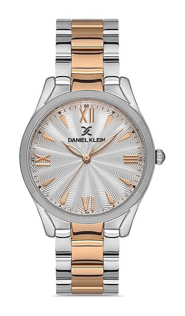 Daniel Klein DKE.1.10281.4 35 mm Gri-Rose Gold Çelik Kordon Analog Kadın Kol Saati