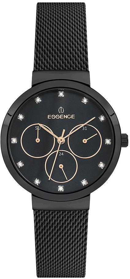 Essence ES6695FE.650 36 mm Siyah Çelik Kordon Analog Kadın Kol Saati