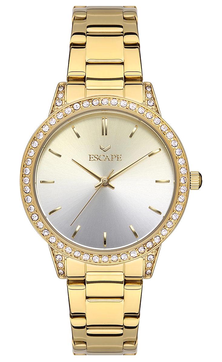 Escape ESCP203502 36 mm Altın Çelik Kordon Analog Kadın Kol Saati