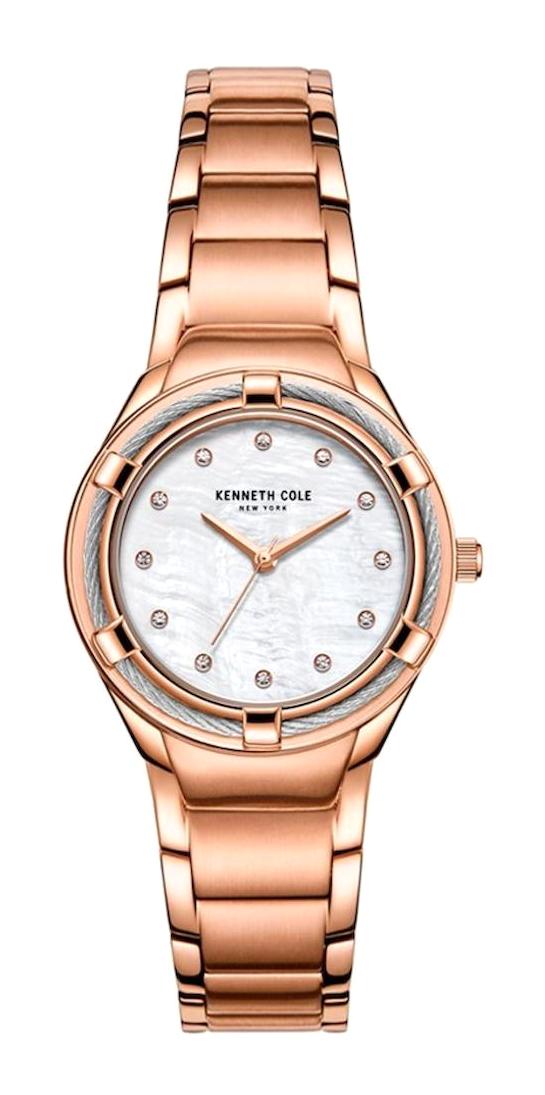 Kenneth Cole KC50981003 34 mm Rose Gold Çelik Kordon Analog Kadın Kol Saati