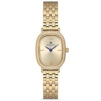 Momentus SS224G-08SG 22-33 mm Altın Çelik Kordon Analog Kadın Kol Saati