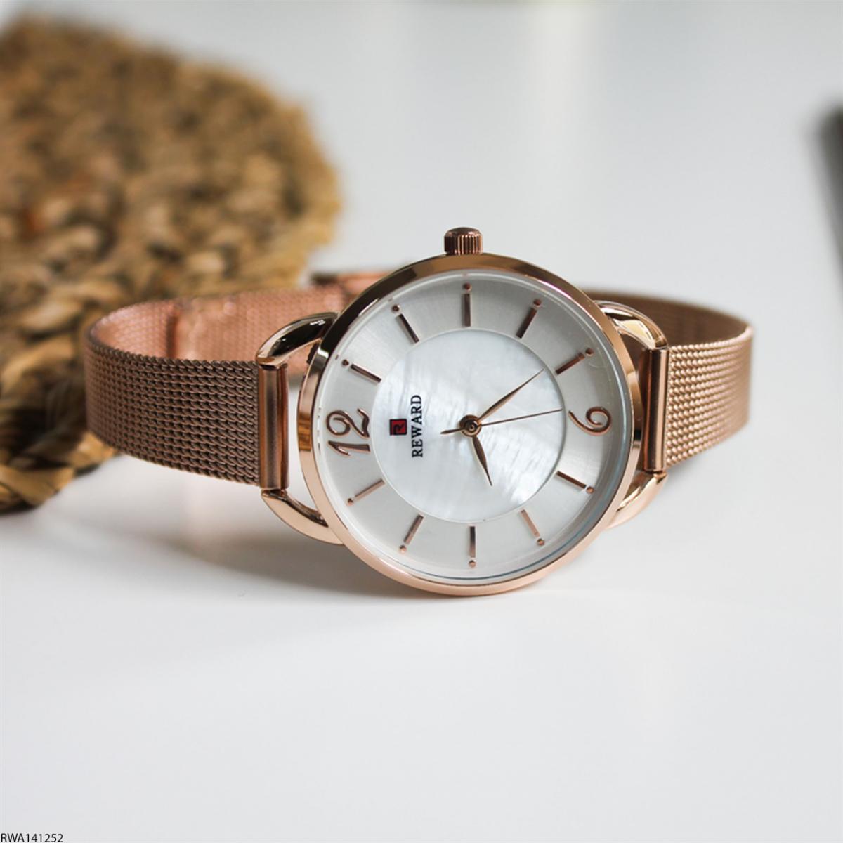 Reward RWA141252 32 mm Rose Gold Çelik Kordon Analog Kadın Kol Saati