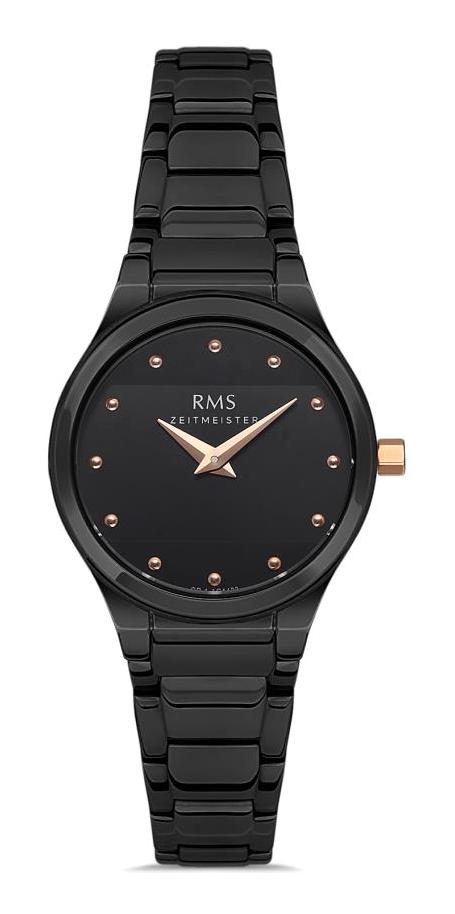 Romanson GR.1.AG1433.07 31 mm Siyah Çelik Kordon Analog Kadın Kol Saati