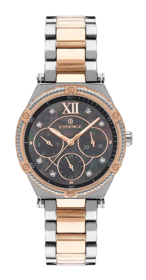 Essence ES6733FE.551 34 mm Gri Çelik Kordon Analog Kadın Kol Saati