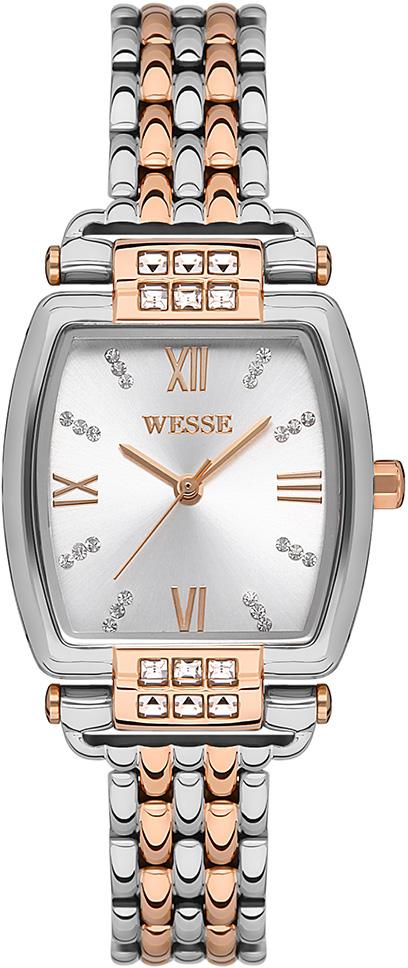 Wesse WWL302401 28-36 mm Gri-Rose Gold Çelik Kordon Analog Kadın Kol Saati