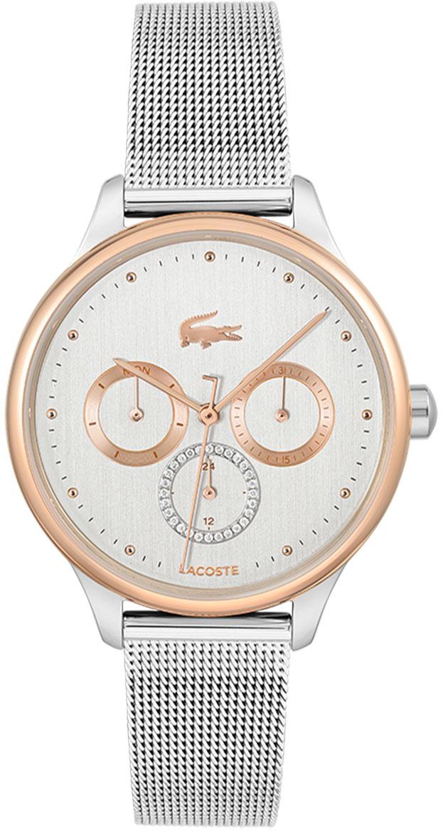 Lacoste LAC2001204 34 mm Gri Çelik Kordon Analog Kadın Kol Saati