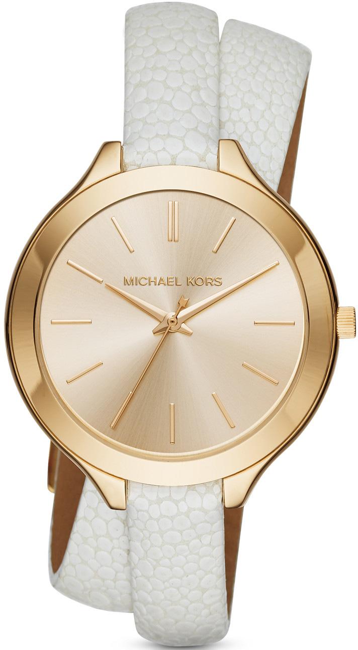 Michael Kors MK2477 38 mm Beyaz Deri Kordon Analog Kadın Kol Saati
