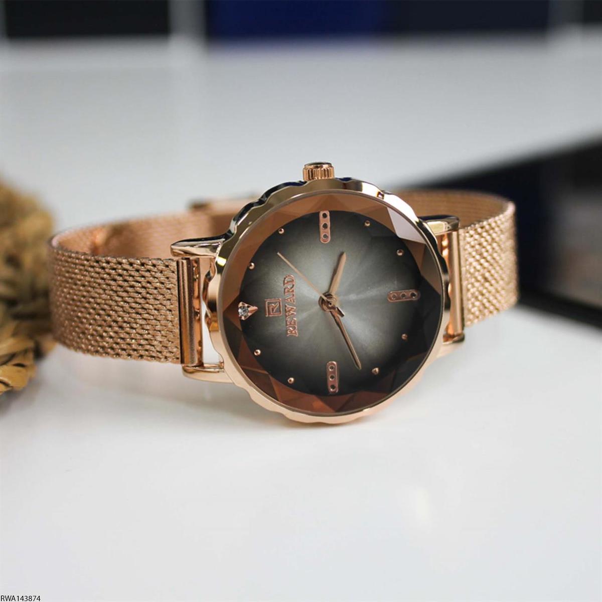 Reward RWA143874 33 mm Rose Gold Çelik Kordon Analog Kadın Kol Saati