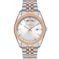 Freelook FL.1.10229.2 36 mm Gri-Rose Gold Çelik Kordon Analog Kadın Kol Saati