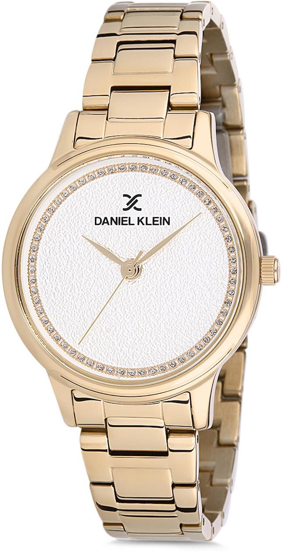 Daniel Klein DK102.DK.1.12310.3 36 mm Altın Çelik Kordon Analog Kadın Kol Saati